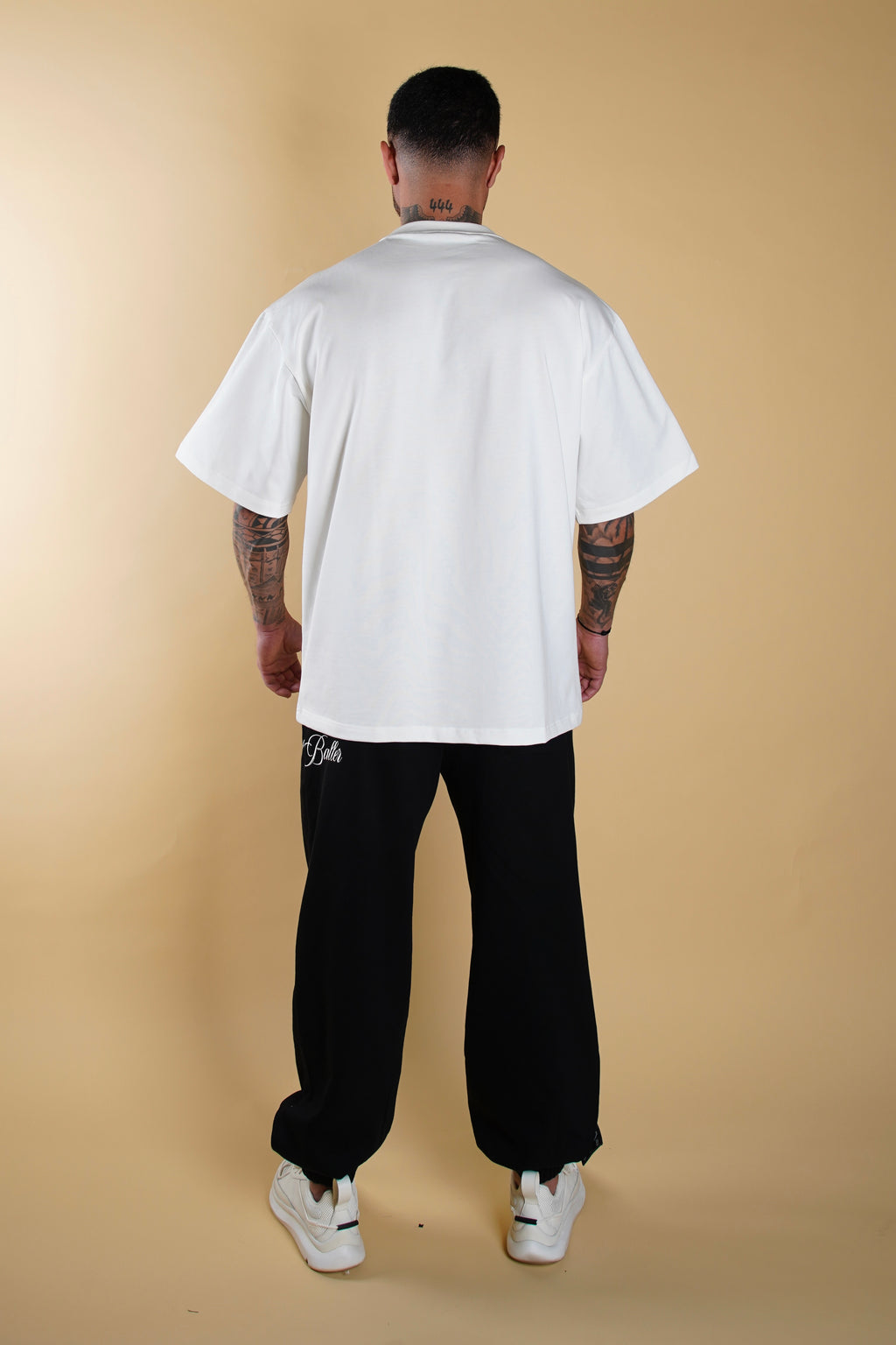GB INITIAL WHITE T-SHIRT