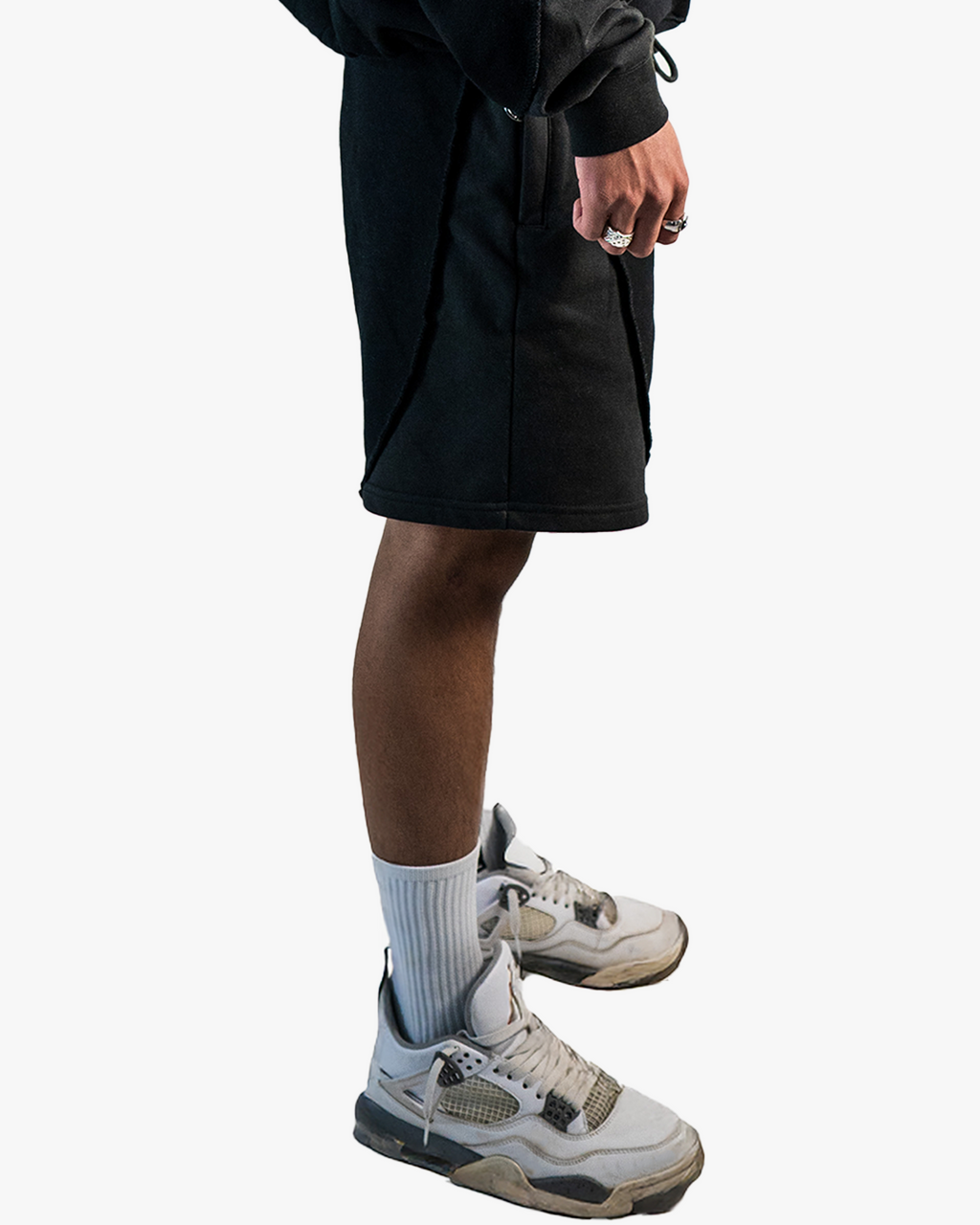 GB BLACK PATCH SHORTS