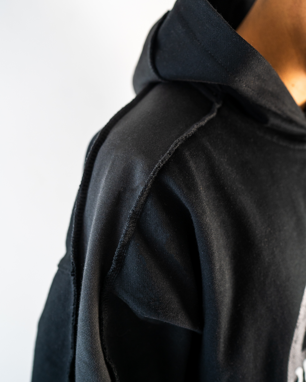 GB BLACK PATCH HOODIE
