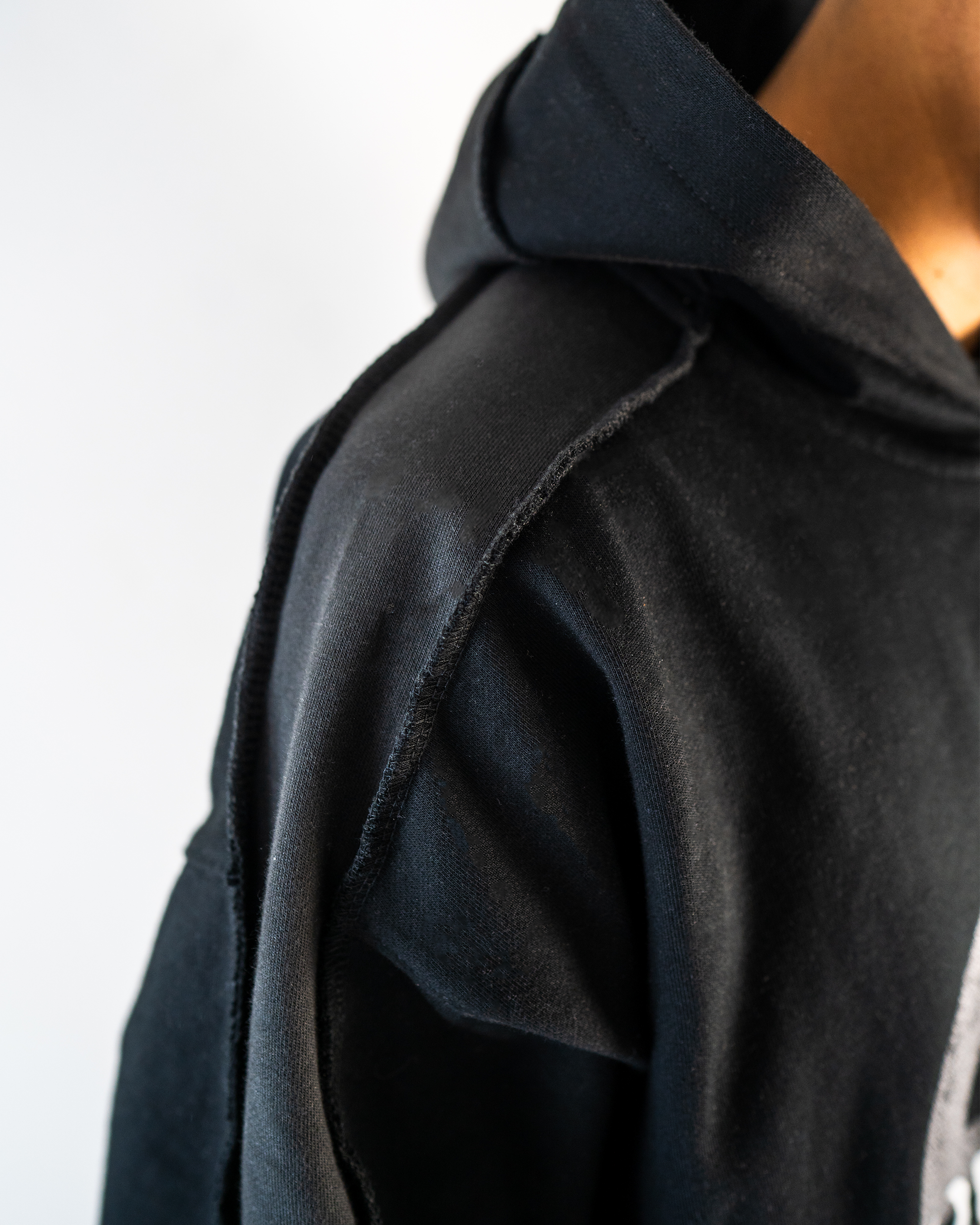 GB BLACK PATCH HOODIE